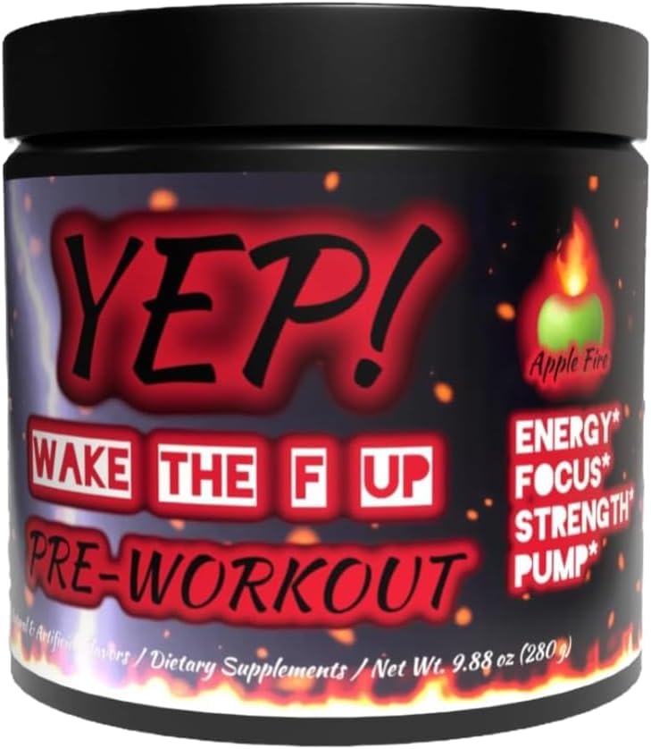 Yep Strength Wake The Faith Up Advanced Pre Workout Powder, 9.88 Ounce