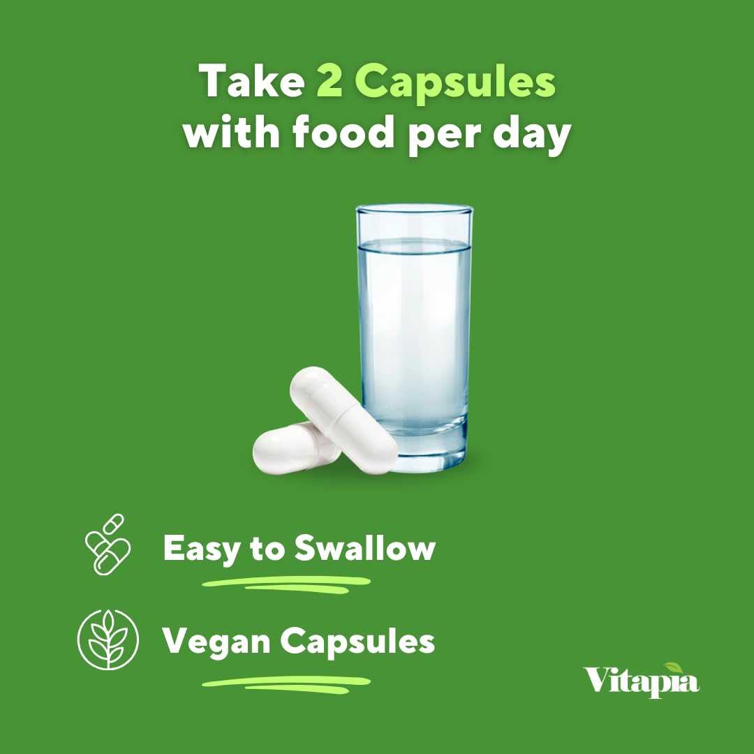 Vitapia Organic Artichoke Extract Supplement 60 Capsules