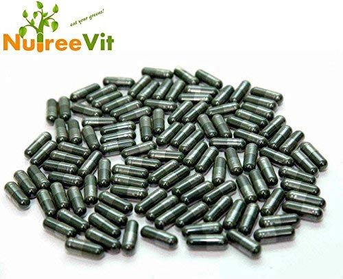 NutreeVit Pure Organic Chlorella Extract Capsules, 240 Count