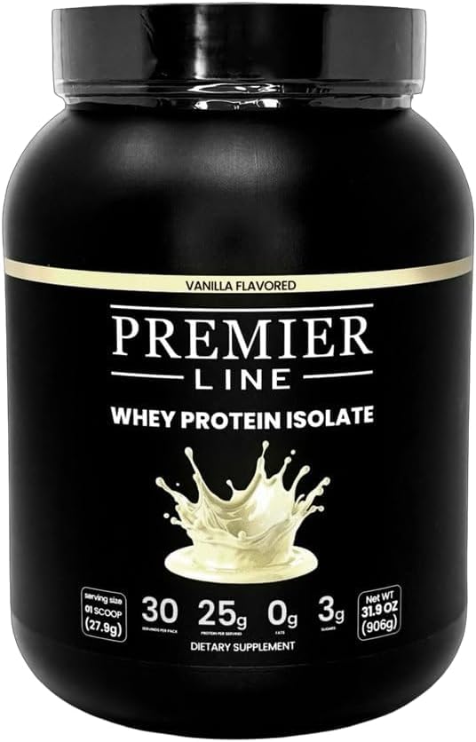 Premier Line Whey Protein Isolate Powder, 1