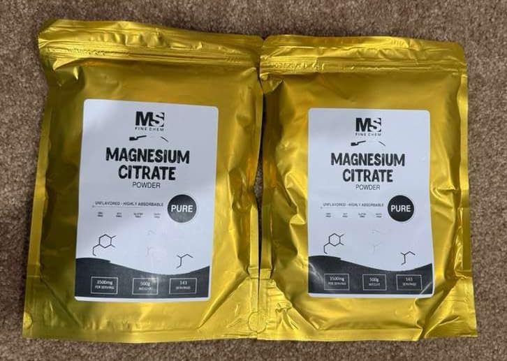 MS Finechem Magnesium Citrate Powder, 35.2 Ounce