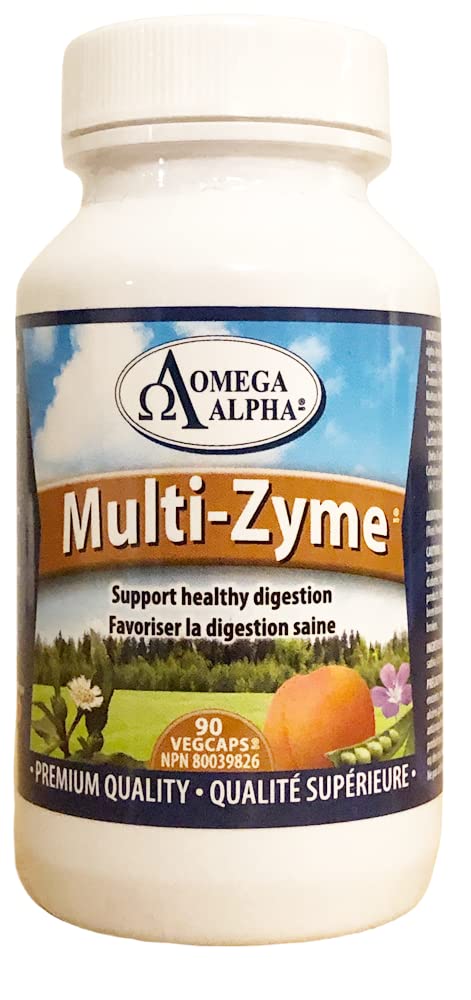 Omega Alpha Multi-Zyme Capsules 90 Count
