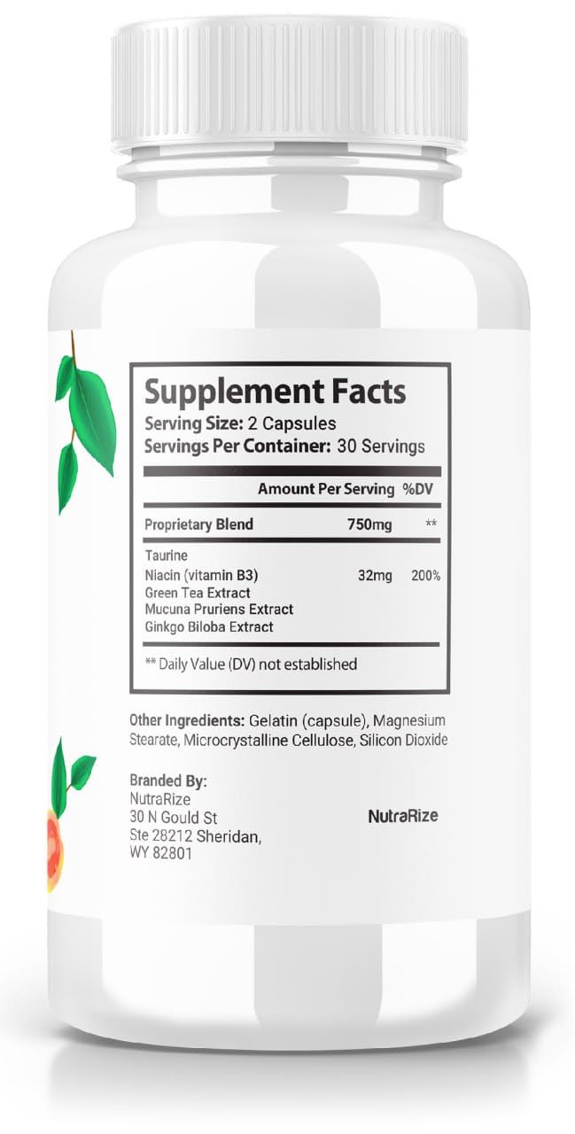 NutraRize DentaTonic Teeth and Gum Support Capsules 120 Capsules