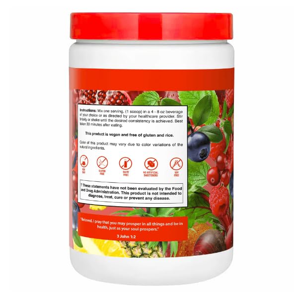 Divine Health Dr. Colbert Organic Red Supremefood Powder 30 Day Supply