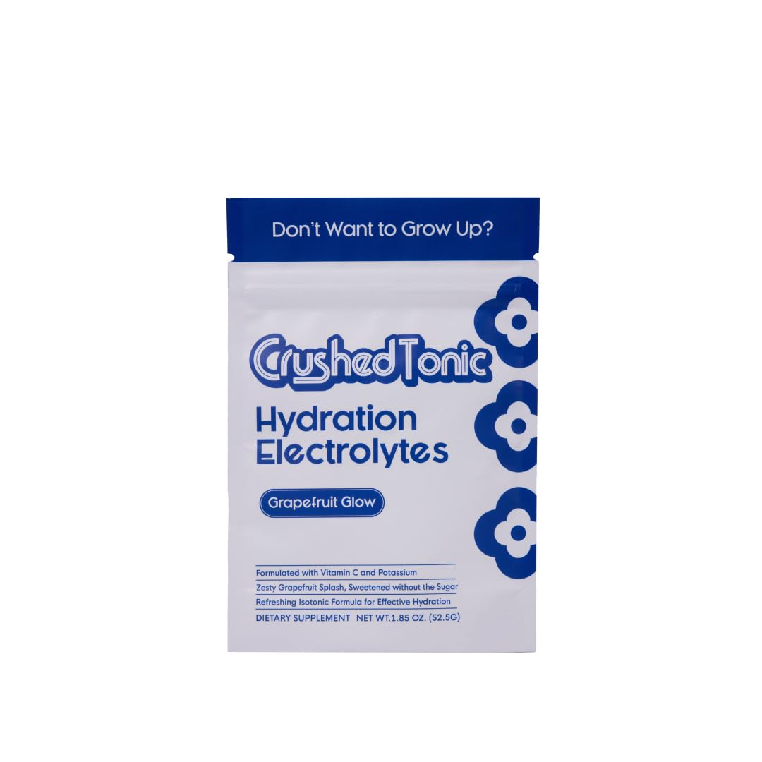 Crushed Tonic Vitamin C Electrolyte Powder 1.76 Ounce (Pack of 1)