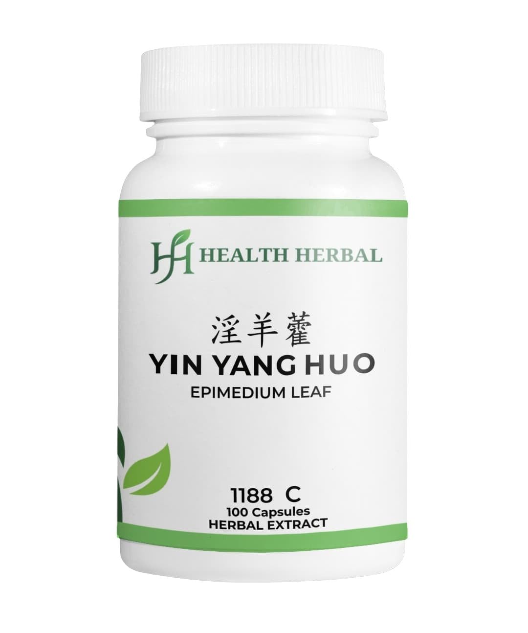 Health Herbal HH1188C Yin Yang Huo/Epimedium Leaf Capsules 100