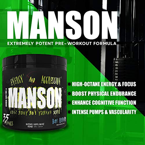 DARK METAL Manson Powder 9.25 Ounce