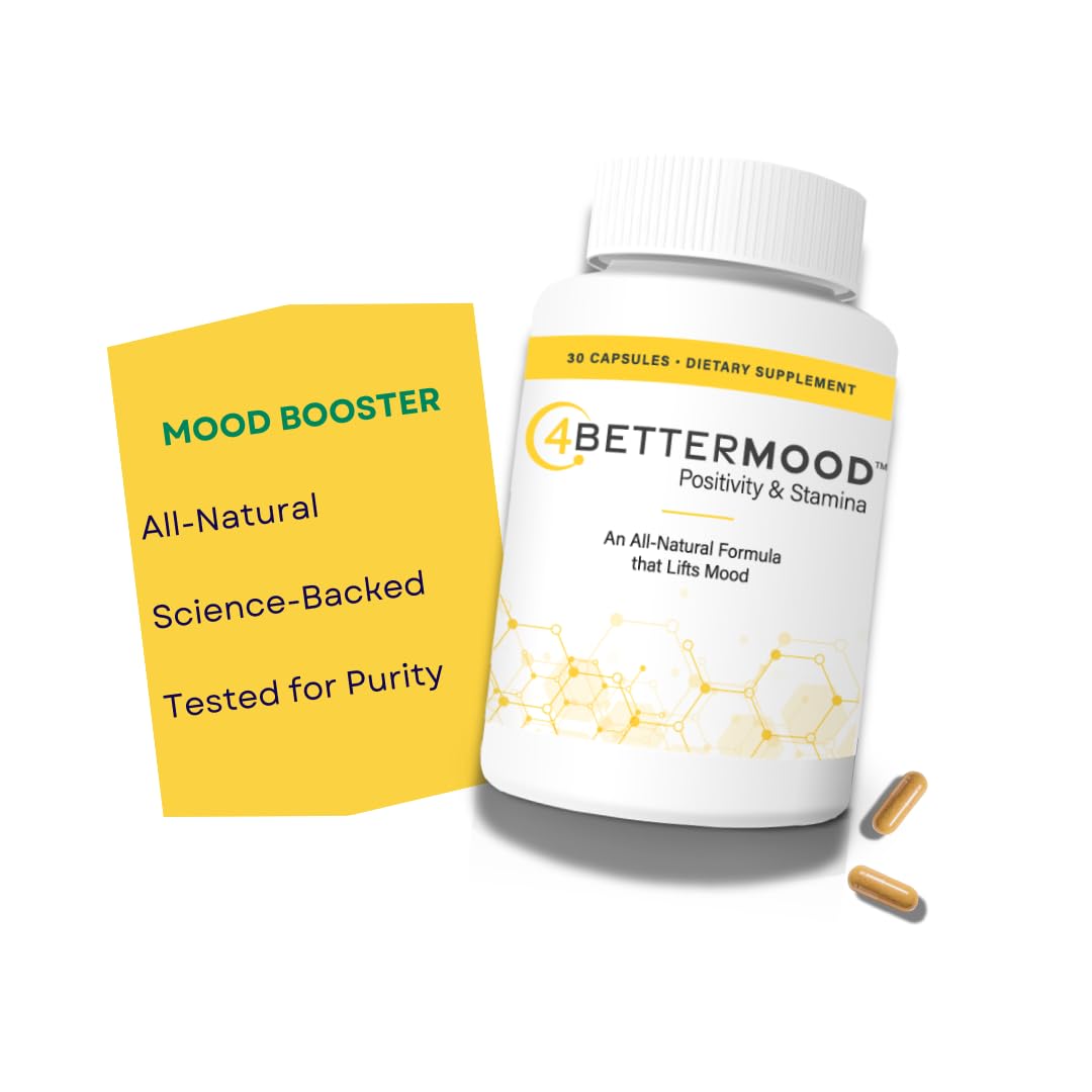 4BETTERMOOD Positivity & Stamina Capsule 60 Capsules