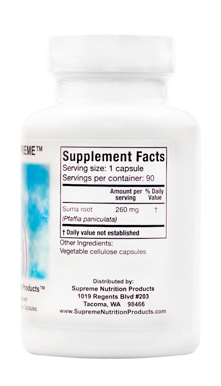 Supreme Nutrition Products Endo Supreme Pure Suma Root Capsules, 90 Count