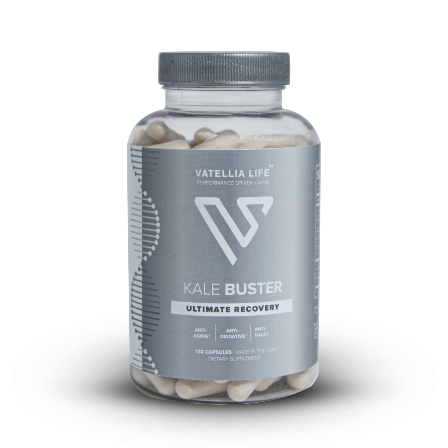Vatellia Life Kale Buster Capsules, 120 Capsules