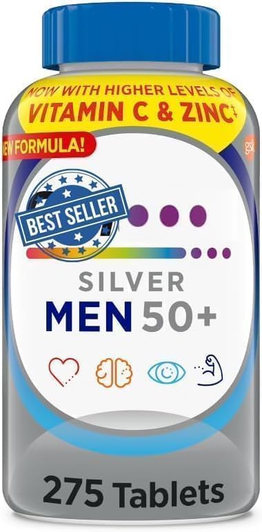 POTORIK Silver Men 50+ Multivitamin 275 Tablets