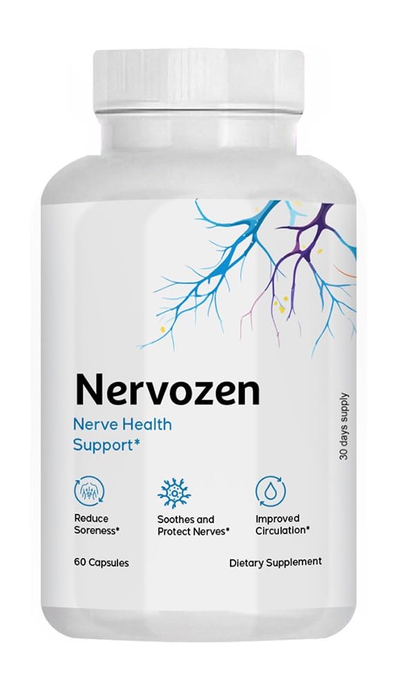 Nutradash Nervozen Nerve Health Support Capsule 60 Count