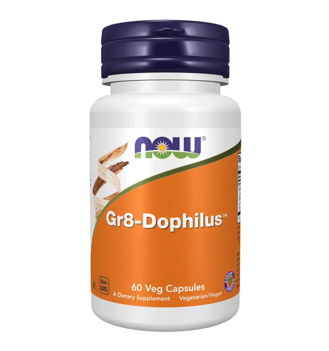 NOW Foods Gr 8 Dophilus Enteric Coated 60 Vegetarian Capsules