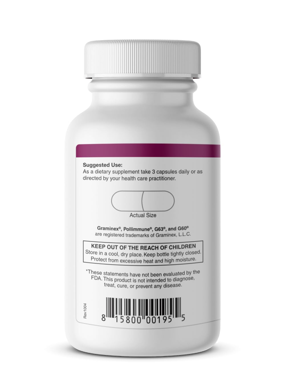 Graminex Pollimmune Dietary Supplement, 90 Capsules