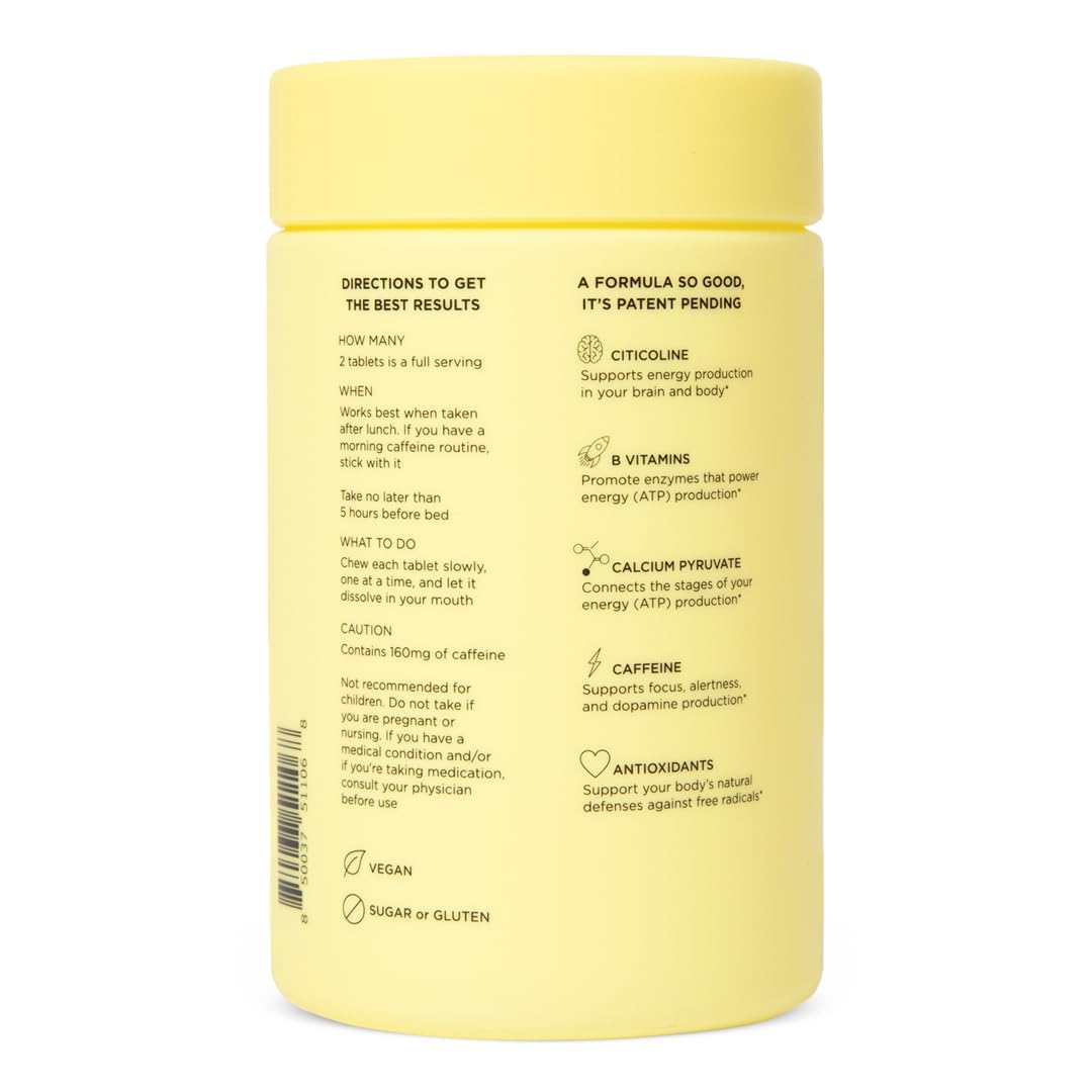 H-PROOF The Anytime You Drink Vitamin & The Anytime You Need Energy Vitamin Chewable Tablets 100