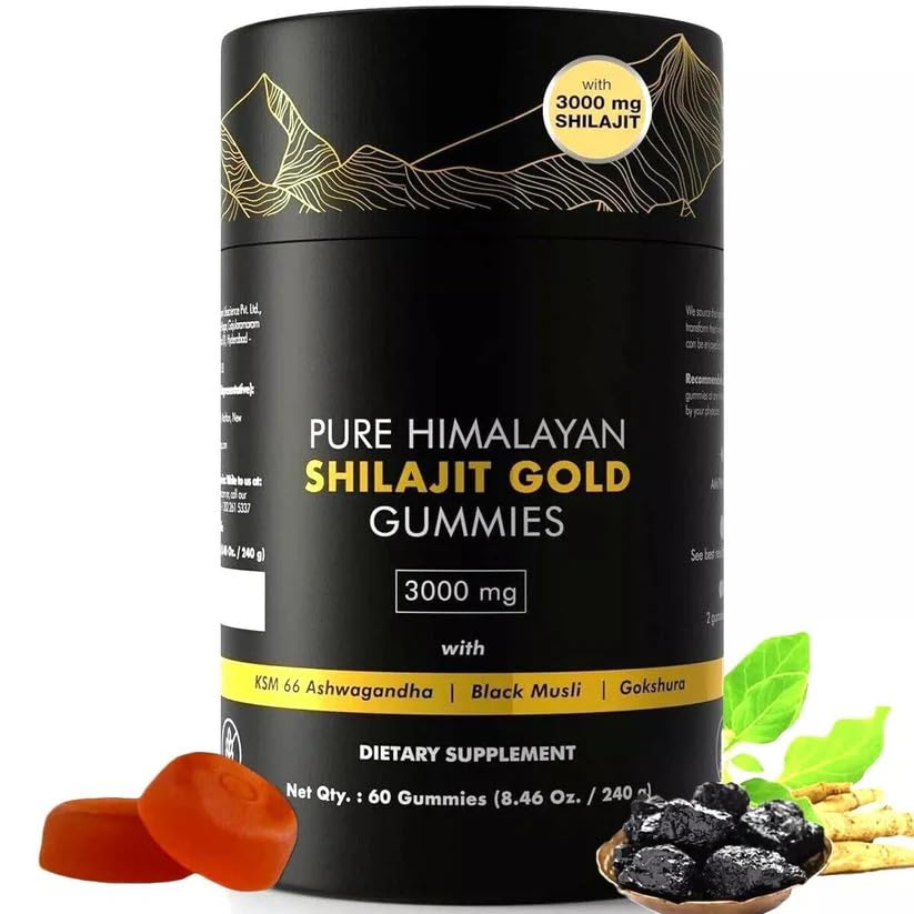 Buy Reliable LLC Shilajit Gold Gummies 60 Count