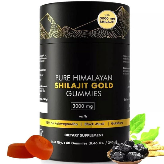 Buy Reliable LLC Shilajit Gold Gummies 60 Count