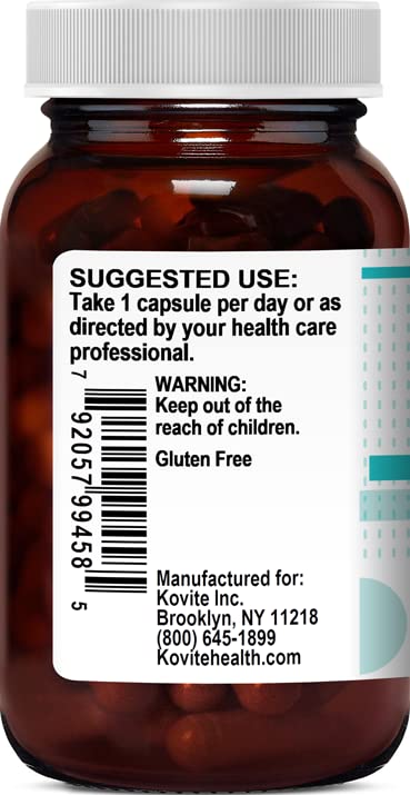 Kovite L-Theanine 200 mg Vegetable Capsules, 90