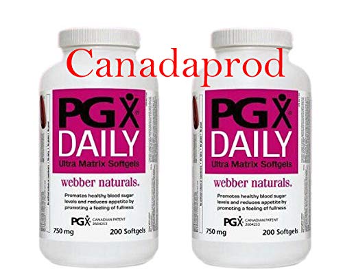 Webber Naturals PGX Daily 750mg Softgels, 200 Softgels