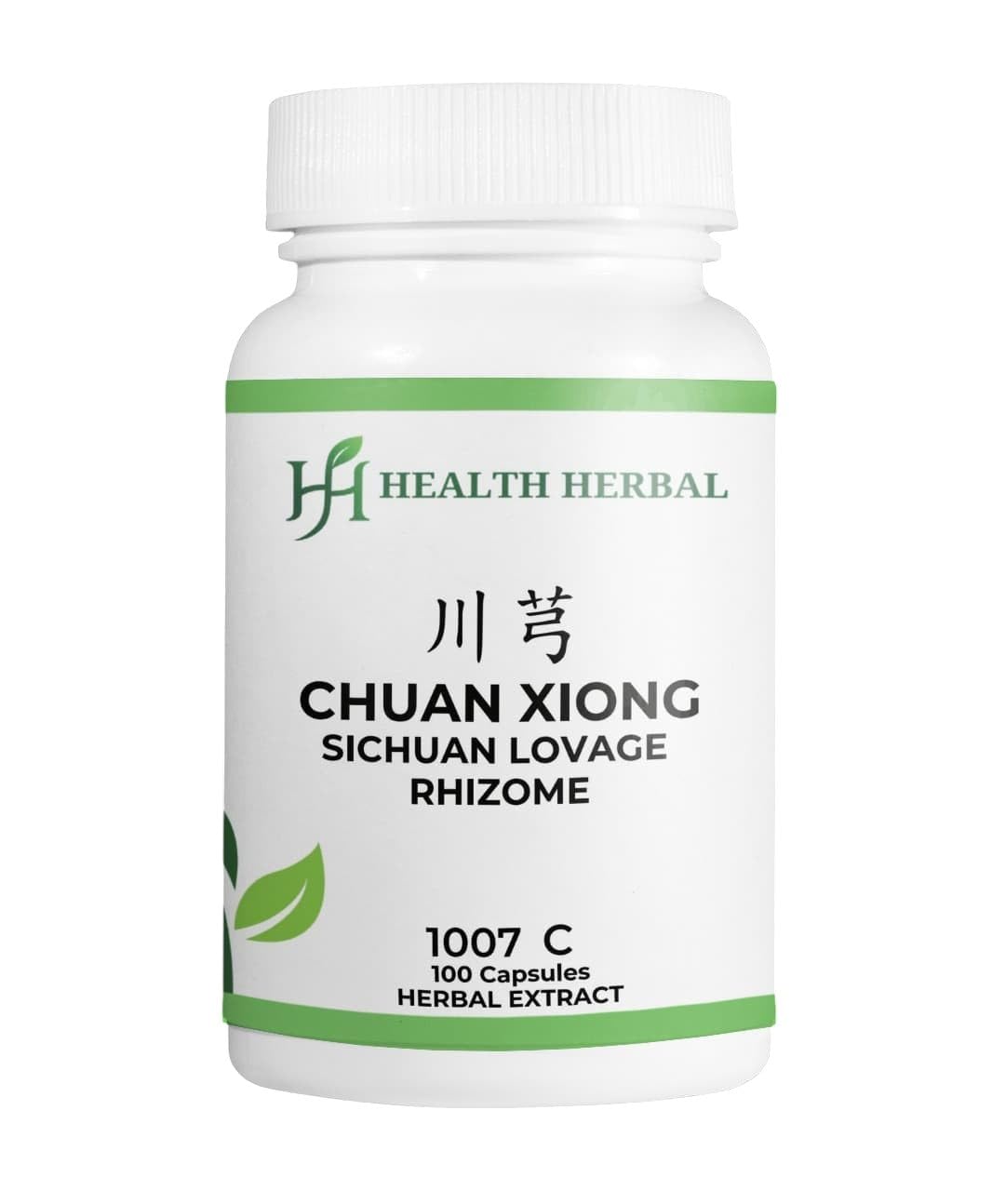 Health Herbal Chuan Xiong/Sichuan Lovage Rhizome 100 Capsules