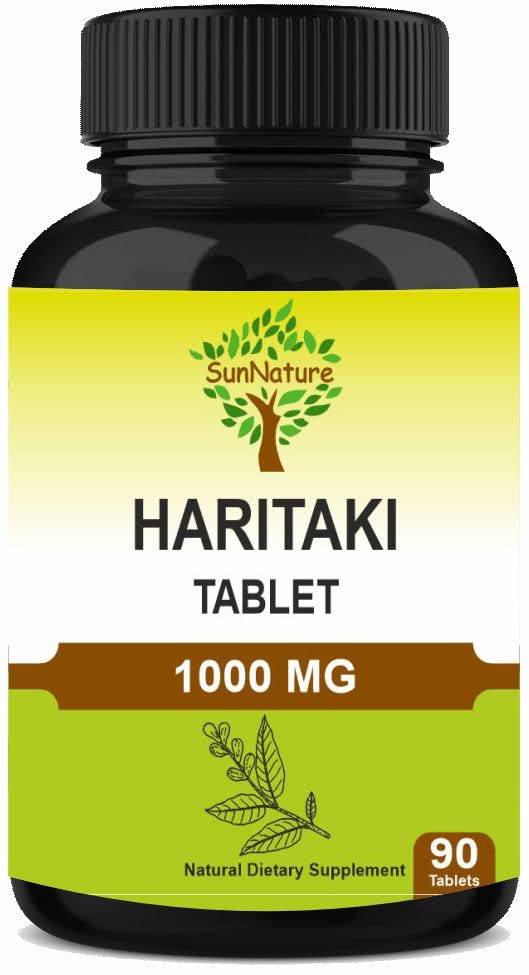 SunNature Haritaki 90 Tablets, 1000 mg