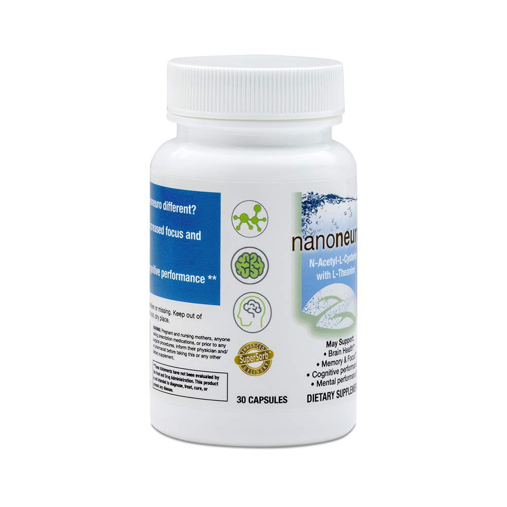 Biopharma Scientific NanoNeuro Brain Supplement Memory & Focus Support Capsule, 30 Count