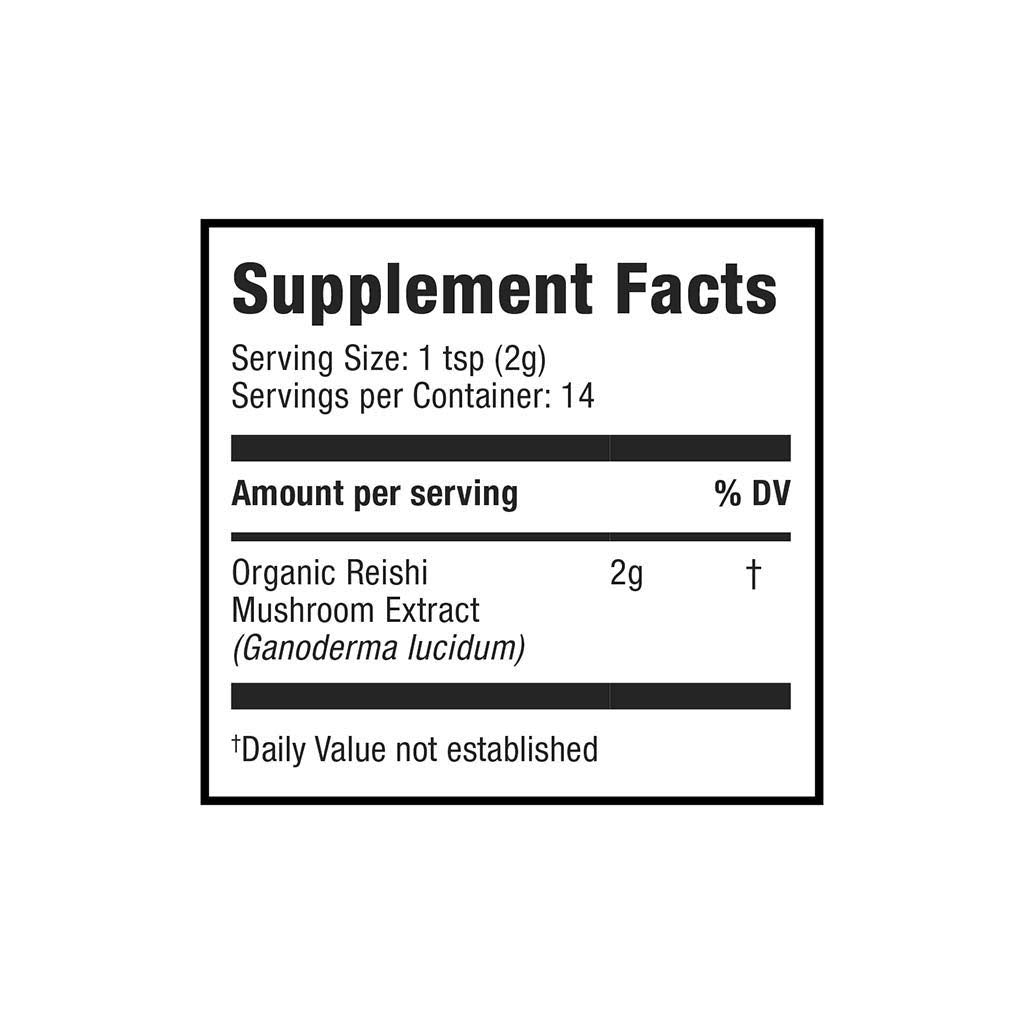 Moon Juice Reishi Organic Reishi Mushroom Powder Extract, 1.8 oz