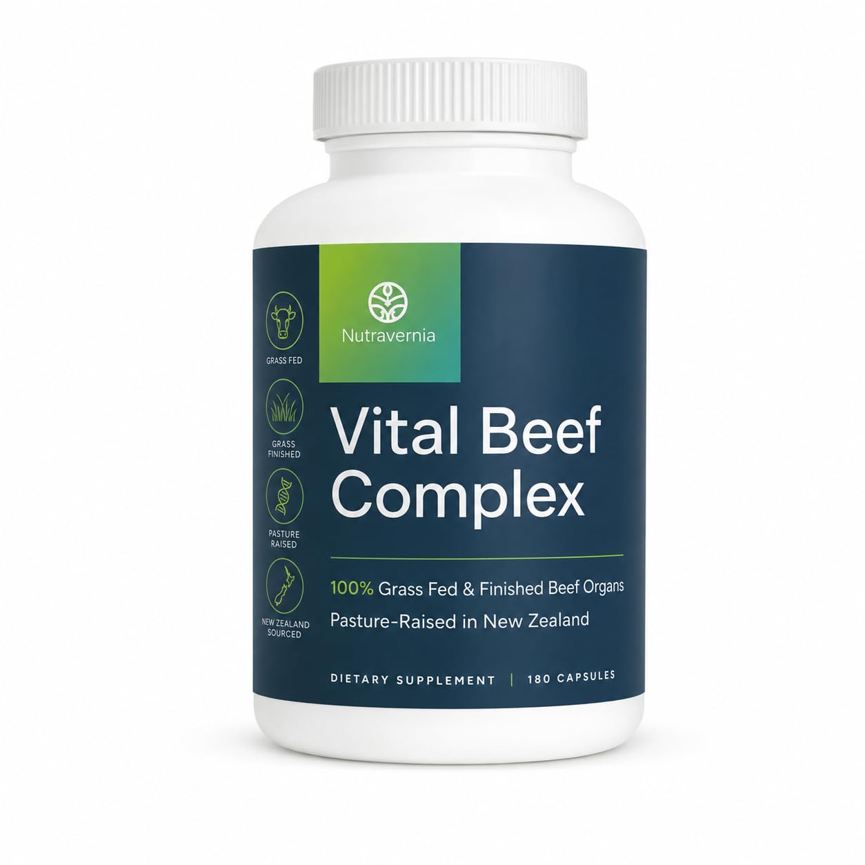 Tiktrove NutraVantix Vital Beef Complex Capsule, 180 Count