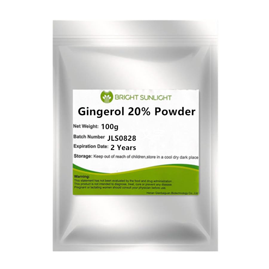 Bright sunlight Gingerol 20% Dried Ginger Extract Powder 3.5 Ounce