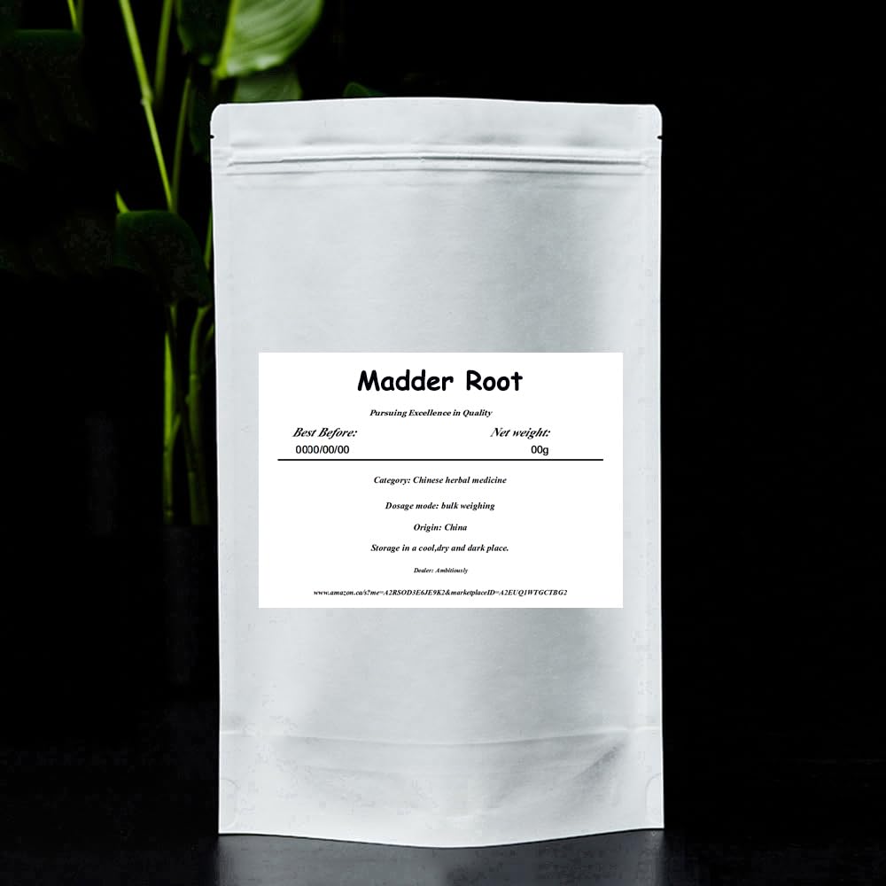 CHEWYZ Madder Root, Rubia Cordifolia Root, Rubia Cordifolia Wild Madder Qian Cao Gen, 1000 g