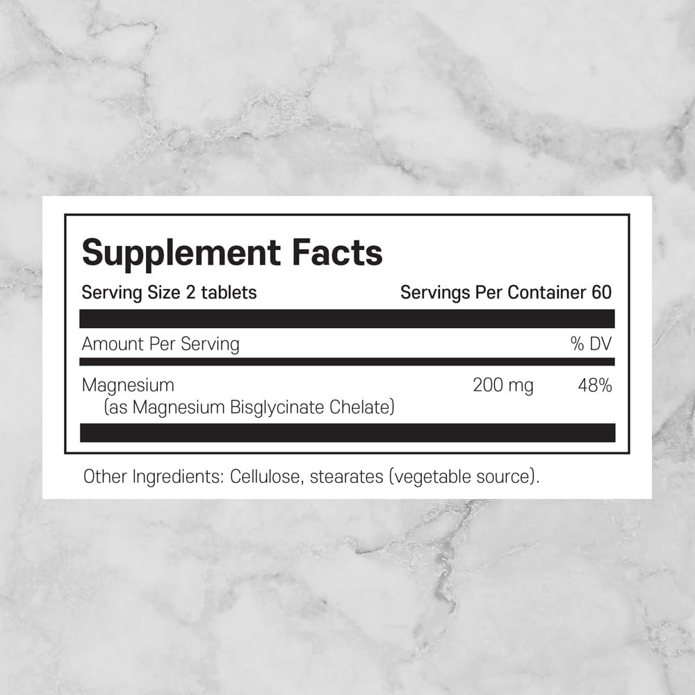 Philosophy Nutrition Magnesium Bisglycinate 120 Tablets