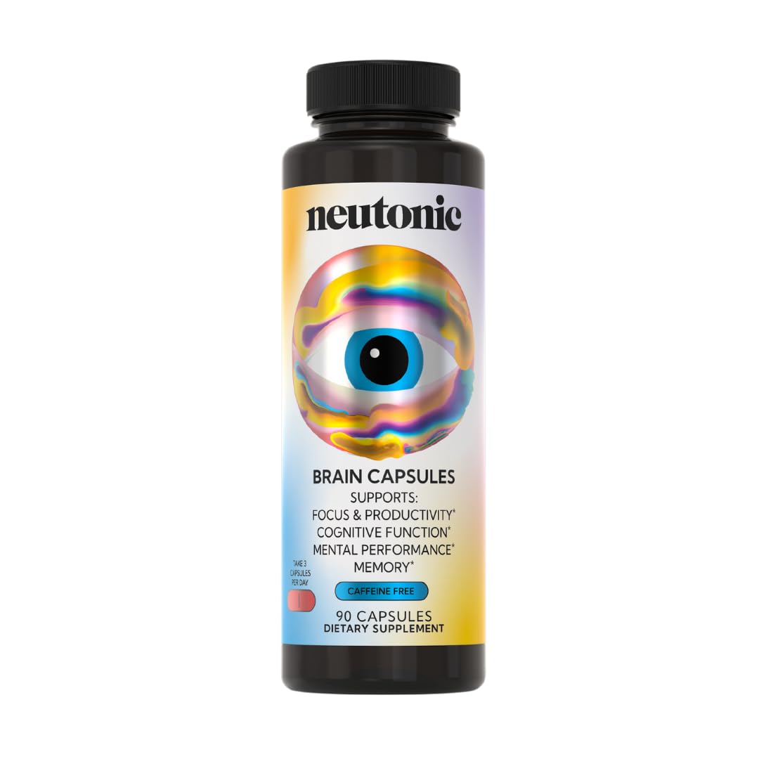 Neutonic Nootropic Brain Supplement Capsules 90