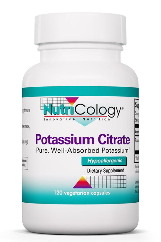 Allergy Research Group Potassium Citrate 99 mg Capsules 120 Count
