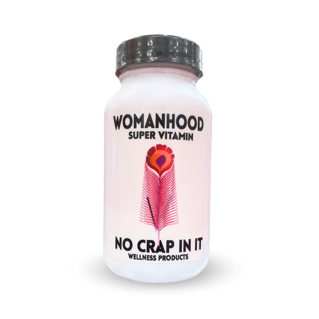 No Crap In It Vitality Balance Women's Support Vitamins for Hormone Balance with Organic Moringa, Organic Ashwagandha, and Organic Maca for Mood Enhancement and Sustained Energy, 30 Capsules