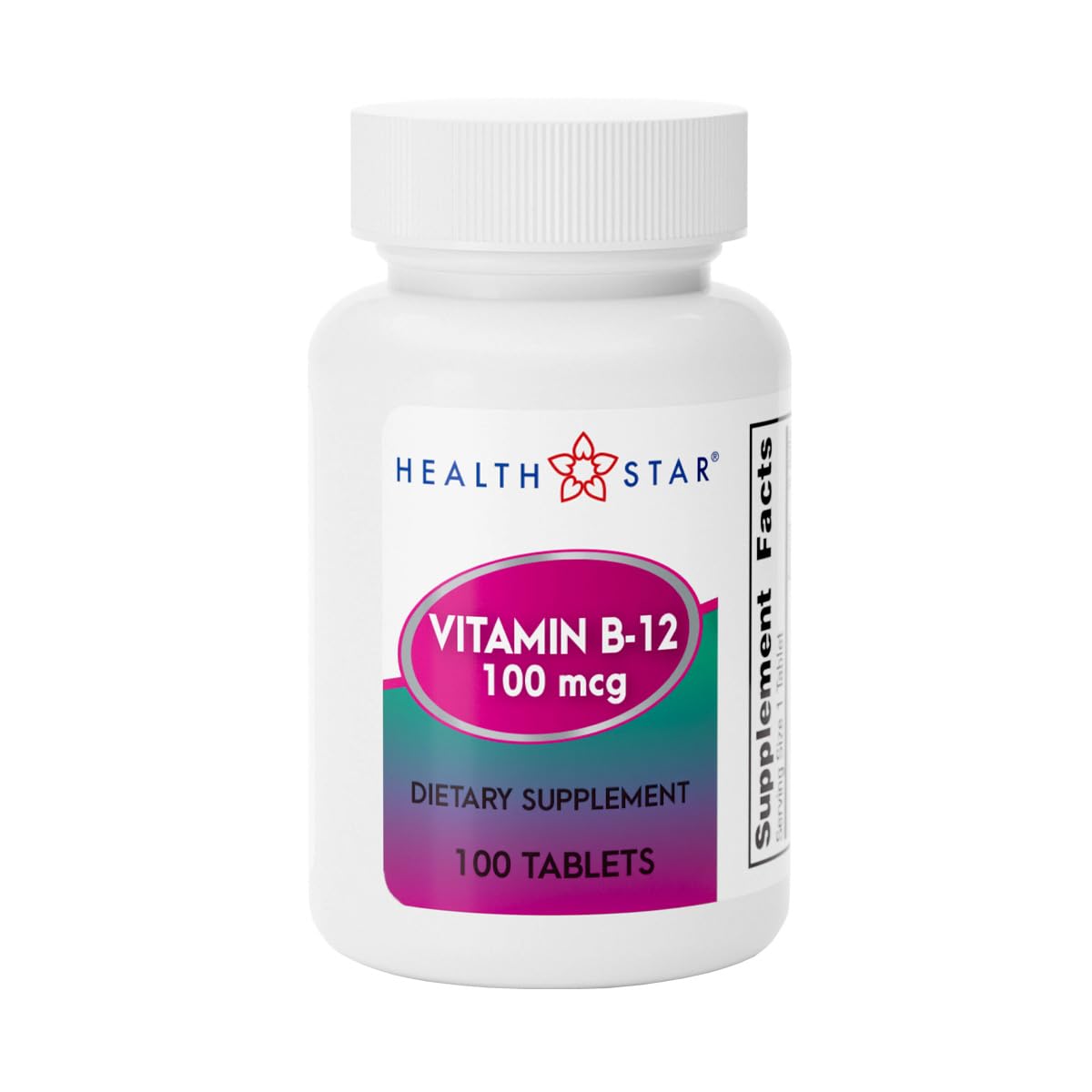 GeriCare Vitamin B-12 100mcg Tablet, 100 Count