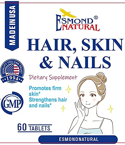 Esmond Natural Hair, Skin & Nails Tablets, 60 Tablets