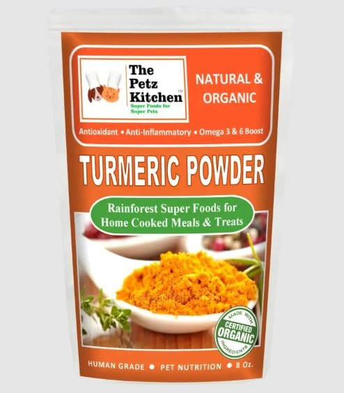 Natura Petz Organics Turmeric Curcuma Powder, 8 Ounce
