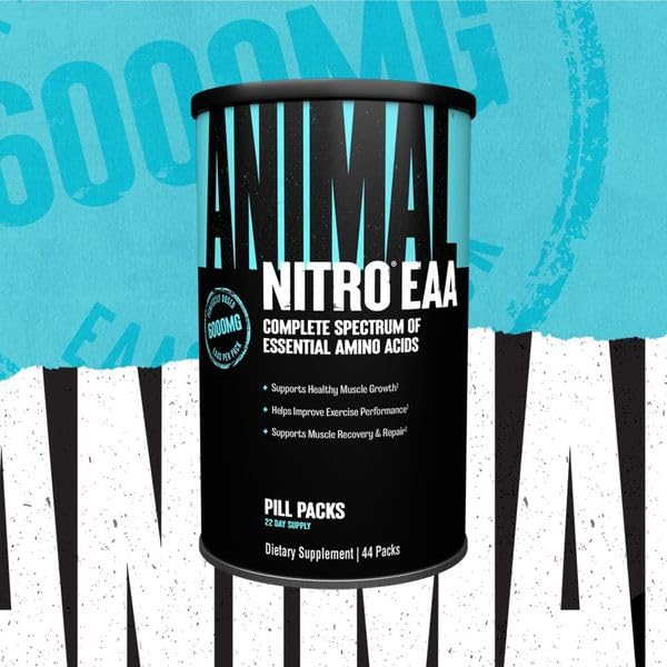 Animal Nitro EAA Capsules, 44 Count