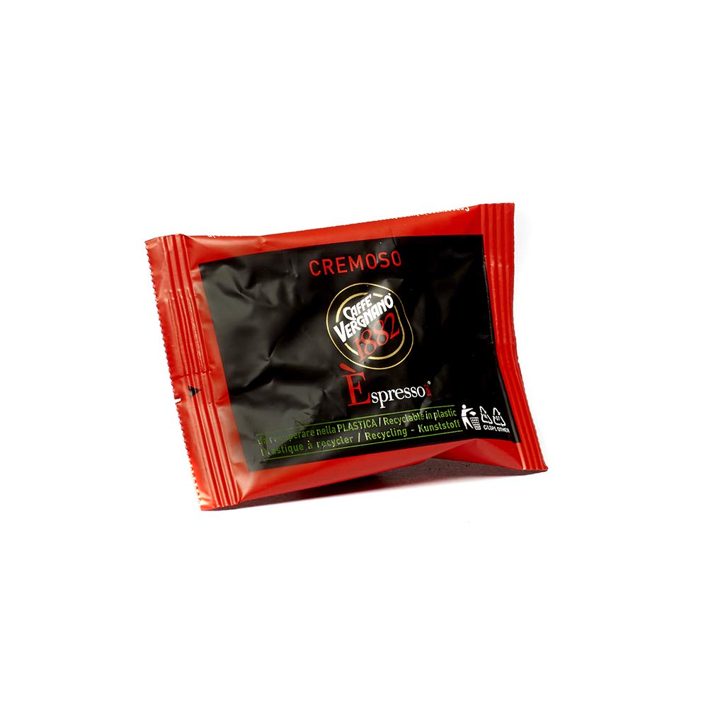 Caffe' Vergnano 1882 Cremoso Capsules Compatible with Original Line Machines by Nespresso, 50 Capsules