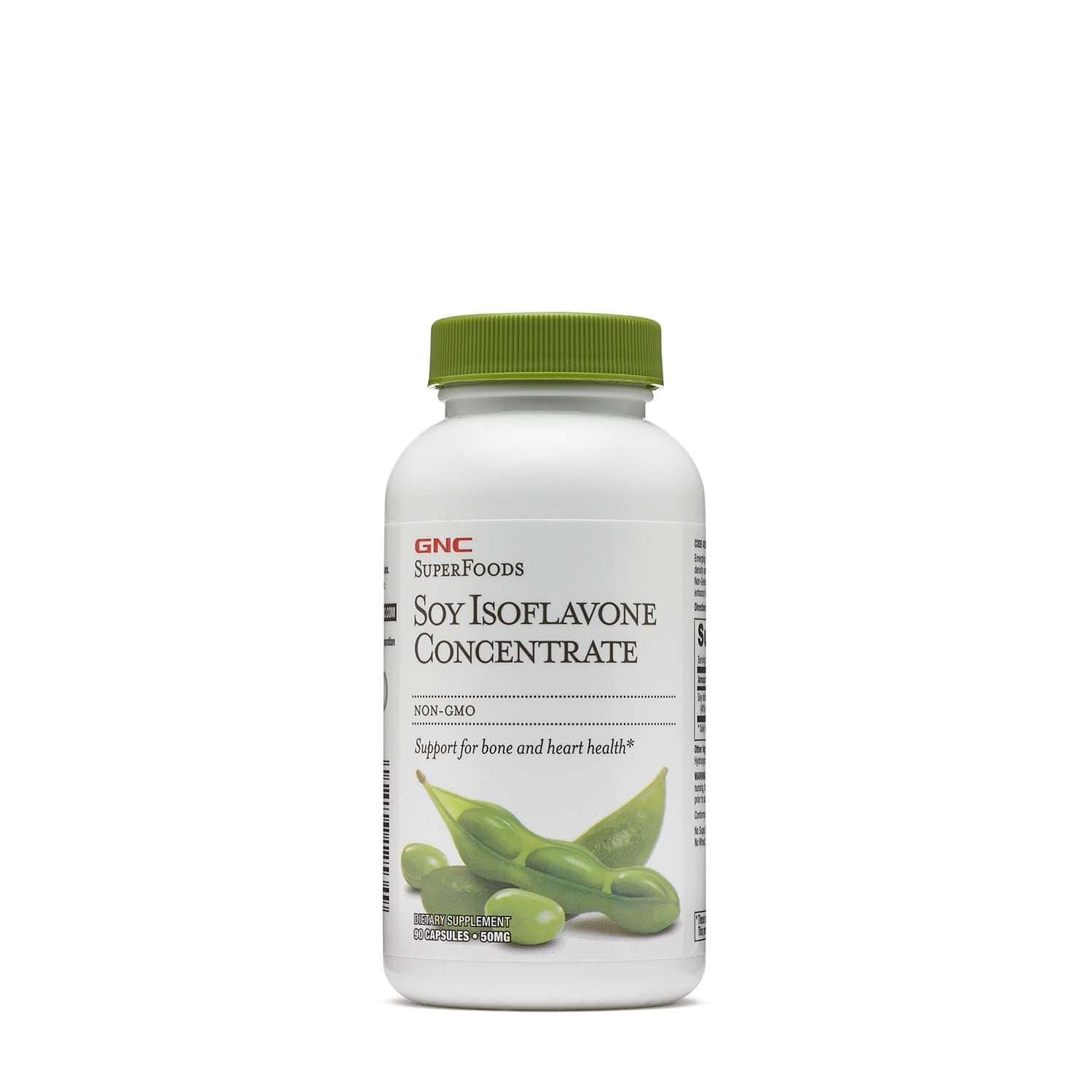GNC SuperFoods Soy Isoflavone Concentrate 90 Capsules