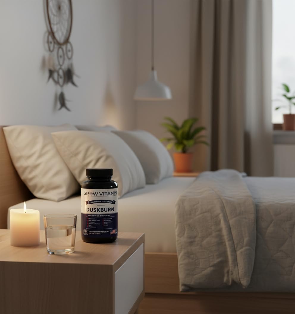 Grow Vitamin Sleep Supplement Nootropic-Infused Comprehensive Sleep & Recovery Supplement, 60 Capsules