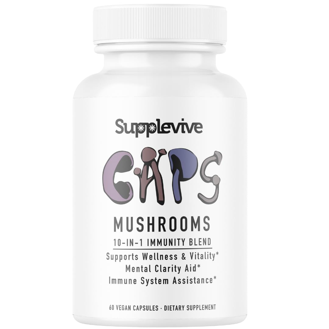 Supplevive Mushroom Caps Capsule 60 Capsules