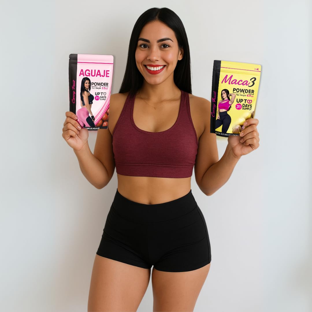 Curvy Fruit Aguaje Maca 3 Powder for Women Powder 8.9 oz