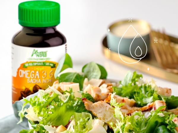 Amazon Andes Sacha Inchi Oil Capsules 100 Softgels