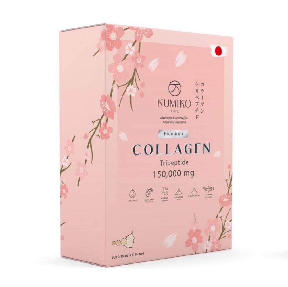 Nakarad Kumiko Collagen Salmon Stem Cell 150000mg Powder, 5 Sachets