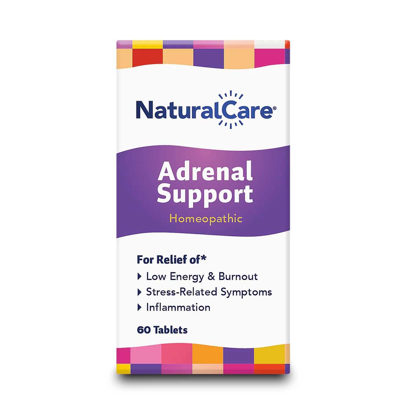 Natra-Bio NaturalCare Adrenal Support Tablets 60 Count