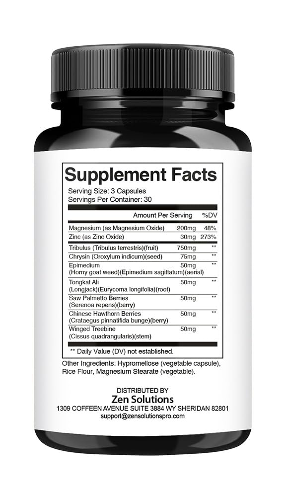 nutradash Horse Gelatin for Men Capsules 90 Count