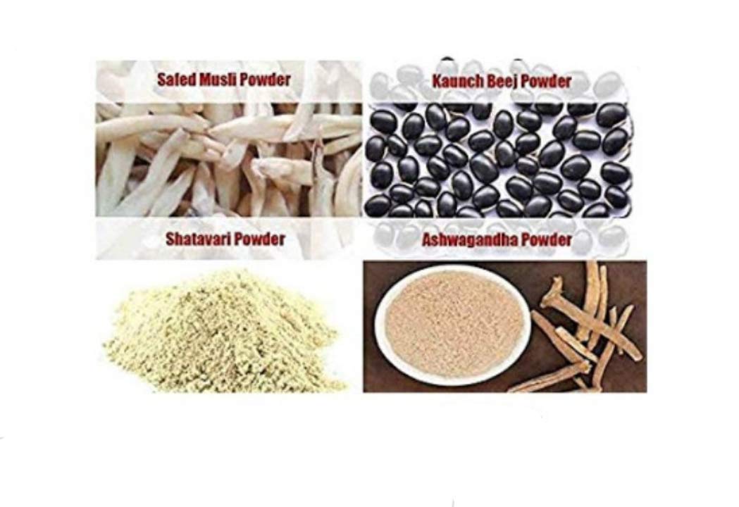 Generic Shatavar, Safed Musli, Kaunch Beej & Ashwagandha Powder 3.5274