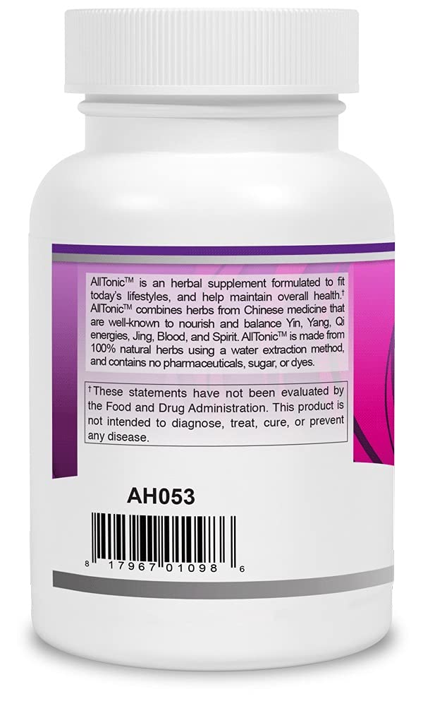 ActiveHerb AllTonic Capsule 80 Count