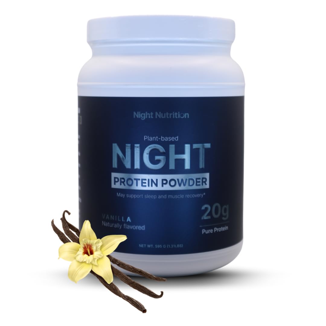 Night Nutrition Night Time Protein Powder Vanilla, 21 Servings